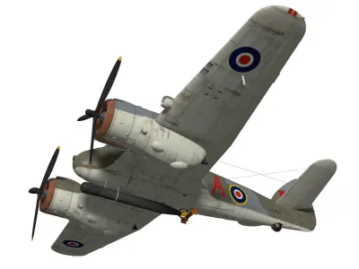 Bristol Beaufighter  MKVIC 3D model