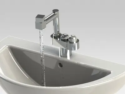 Sink Design 7 Free 3D model