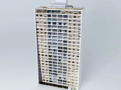 Building Santa Tecla Free 3D model