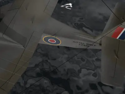 Grumman Gosling Mk-1 - RN 3D model