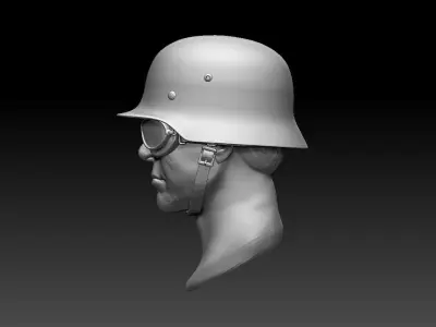 helmet 3D print model