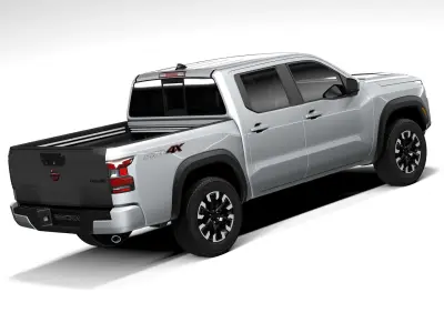 Nissan Frontier 2022 3D model get