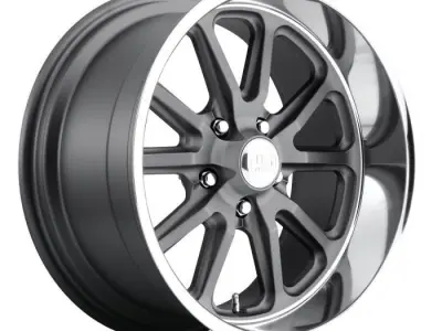 US Mags Rambler Wheel Textured Gray 3D model