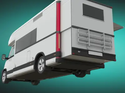 Generic MOTORHOME Prototype 2 3D model