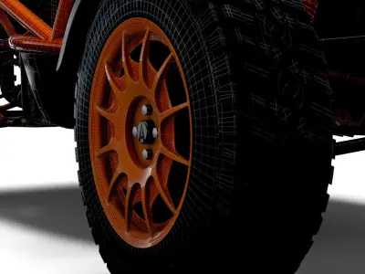 Ariel Nomad 2018 wheel 3D model