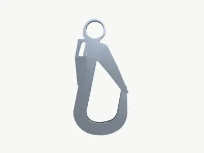Harness hook 3D model