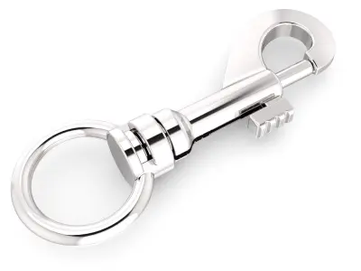 Big Key Chain Clasp 3D model