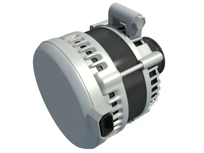 Alternator electric motor 3D model