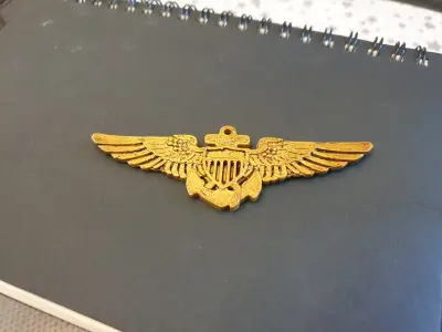 Pilot badge 3D model