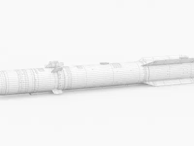 MBDA Brimstone Missile 3D model