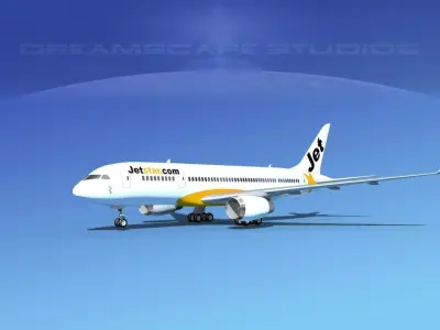 Boeing 787-8 Jetstar 3D model