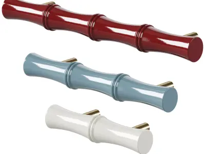 Glossy furniture handles by Matilda Goad 3D model