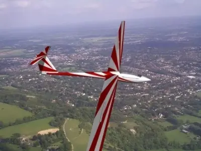 Schleicher ASW 22 Sailplane V05 3D model