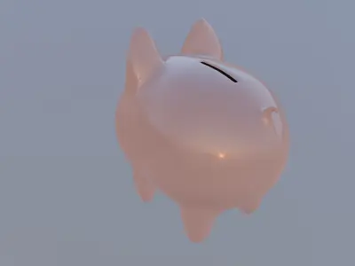 Piggy Bank 3D model