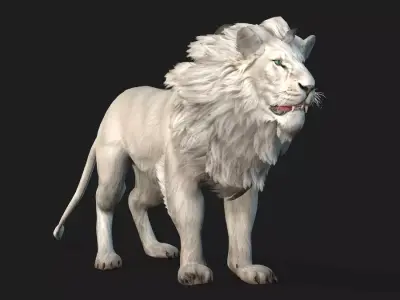 Lion A2 Free 3D model