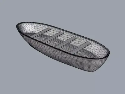 Lifeboat Free 3D model