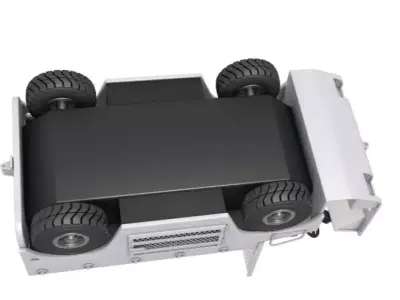 Military Aircraft Tugs 3D model