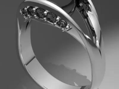 Rendering Anello D Free 3D model