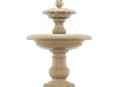 Campania Caterina Fountain FT-192 3D model