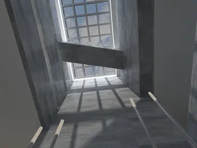 Museum Hall 3D model