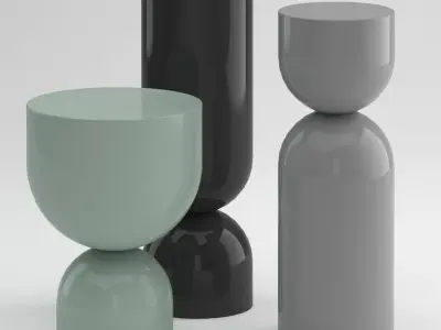 Jaime Hayon Table Time Piece Free 3D model