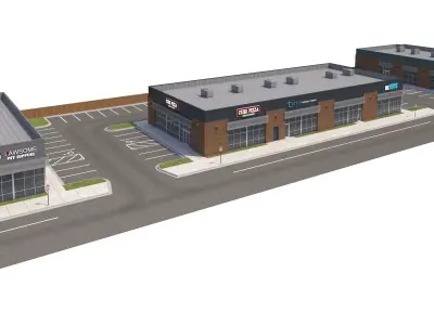 Retail-117 Retail Stores 3D model