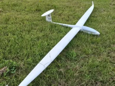 3D Printed RC Scale Sailplane DIANA-3 Wingspan 4m 3D print model