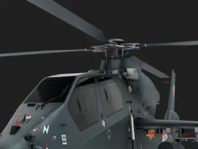Harbin Z19 Share helicopter 3D model