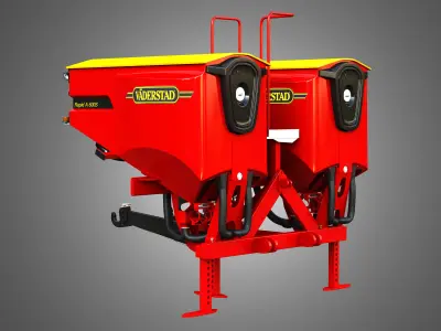 Vaederstad Pakti equipment 3D model