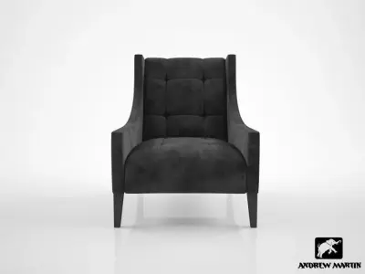 Andrew Martin Milton Chair 3D model