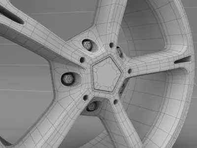 Wheel AC Schnitzer 3D model