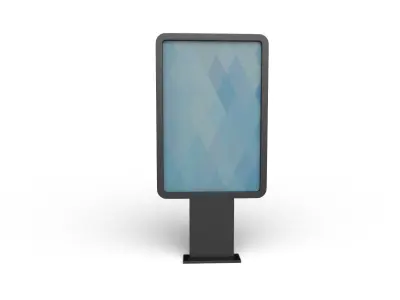 Stand Display M03 Low-poly 3D model