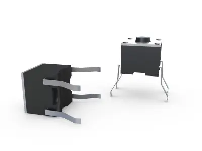 Tactile Push Button 3D model