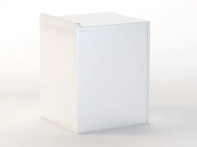 Whirlpool Commercial High Efficiency Energy Star Qualified Front 3D model