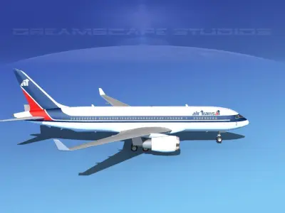 Boeing 787-8 Air Transat 3D model