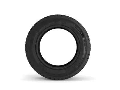 Detailed car tire model 3D model