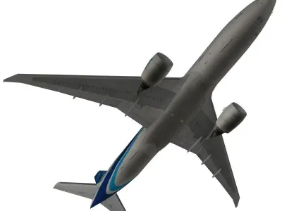 Boeing 777-200LR Air Austral 3D model