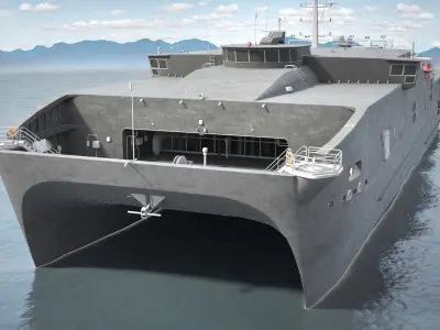 USNS Spearhead JHSV-1 3D model