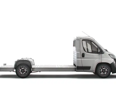 Opel Movano 3540 L4 platform cab 2022 3D model