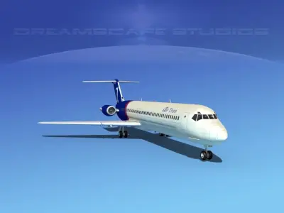 Douglas DC-9-50 Air Tran 3D model