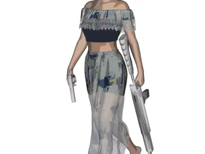 MG3-092023 Cyberpunk Headset 3D print model