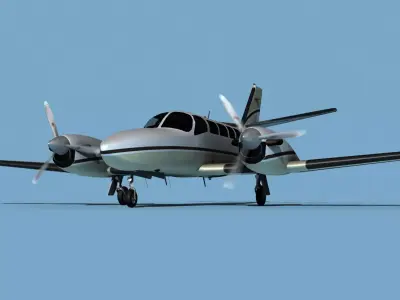 Cessna F406 Caravan II V05 3D model