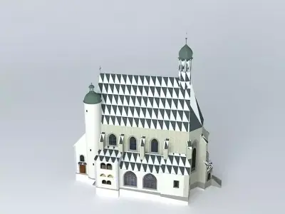 Church. Catherine Free 3D model