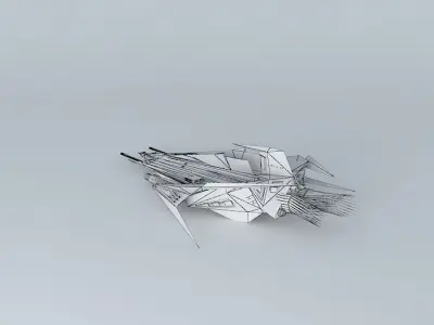 Meabian Fighter Code Name Dagger  3D model