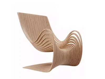 Parametric Chair Free 3D model