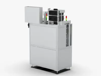 Automatic High Voltage Testing Machine 3D model