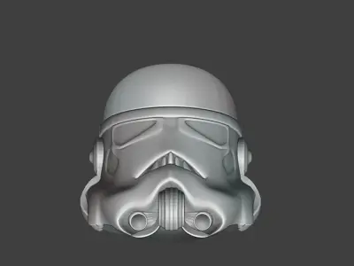 StormTrooper Helmet Free 3D model