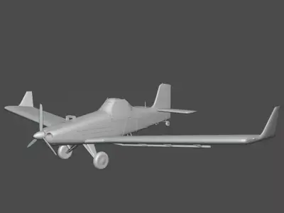 EMBRAER IPANEMA 203 3D print model