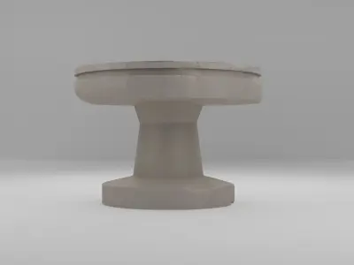 Stone Table Free 3D print model