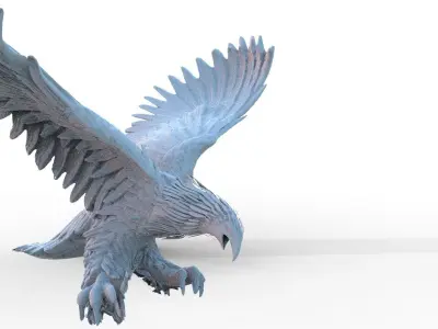 Great Eagle statue 3D model